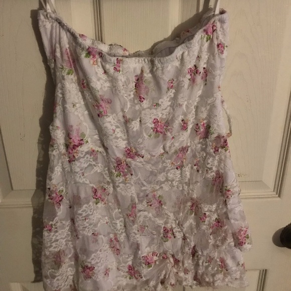 Floral tube top - Picture 2 of 3